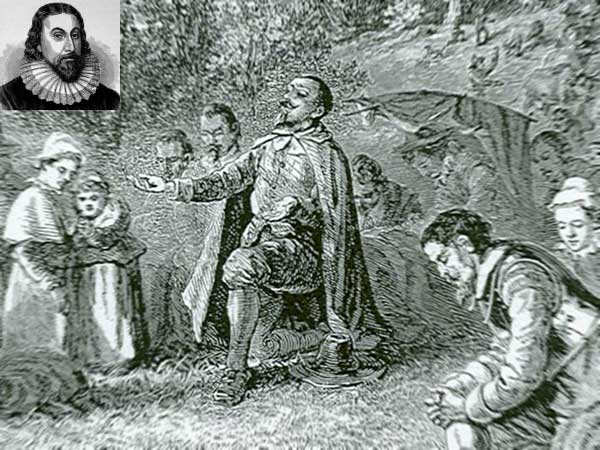 تصویری از عالیجناب توماس هوکر(Thomas Hooker) کشیش کلیسای نیوتاون